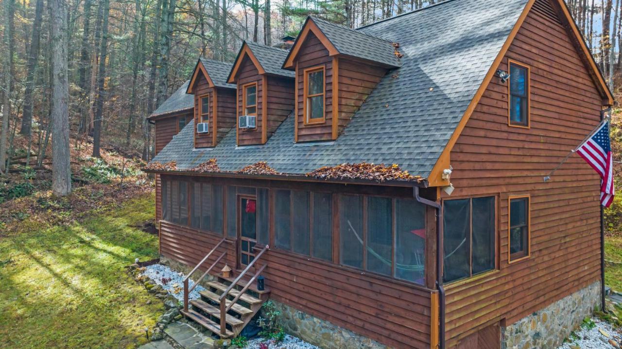Sleepy Hollow 5Br Cabin - National Park 7 Min, Hot Tub, Fire Pit, Sleeps 12 Luray Eksteriør billede